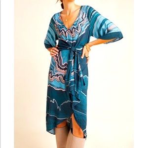NWT rare anthropologie tara dolman dress in XS P